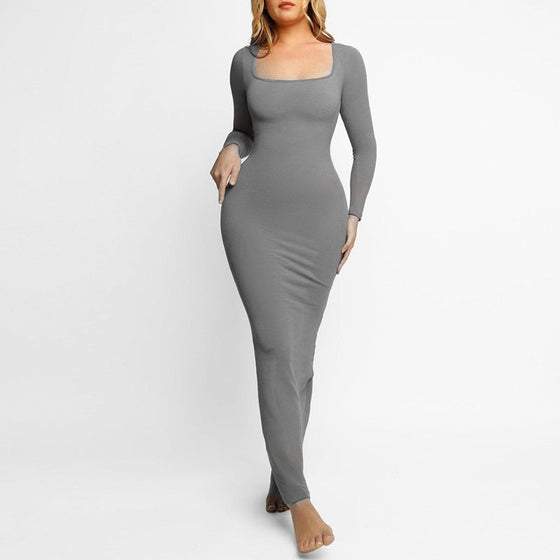 Eingebaute Shapewear Modal Sculpting Kleider