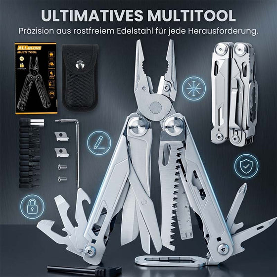 【sale60】24-in-1 Profi-Multifunktionswerkzeug mit Klappzange