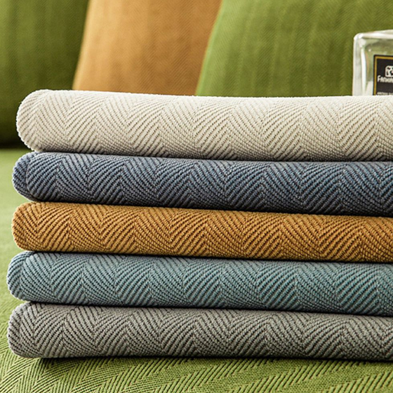 Unifarbener einfacher Sofabezug