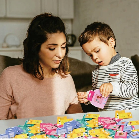 Sprechende Lernkarten für Kleinkinder von 2–4 Jahren, 224 Sichtwörter