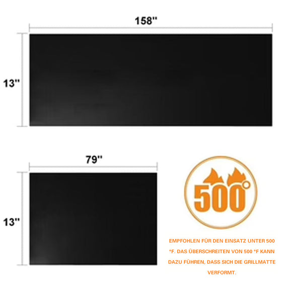 BBQ-Grillmatte mit Schneidbox