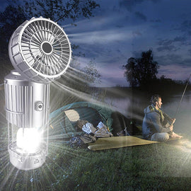 6 in 1 Tragbare Solar LED Camping Laterne