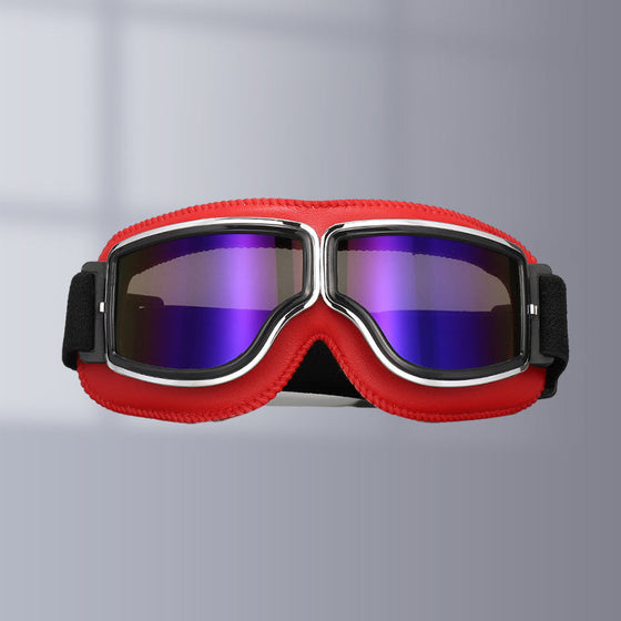 Vintage-Motorradbrille