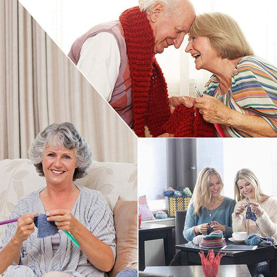 Ein praktisches Set Strick-Requisiten