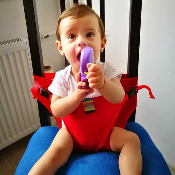 Kostenloser Tragegurt für den Babystuhl