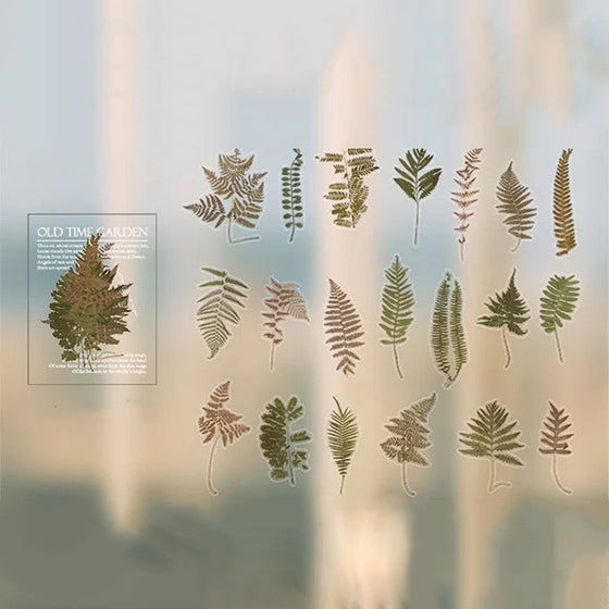 PET-Aufkleber-Set der Memory Garden-Serie