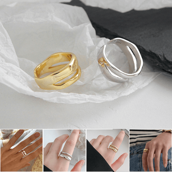 Zweireihiger geometrischer verstellbarer Ring