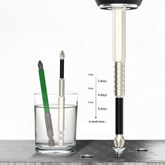 Hochmagnetisches Schraubendreher-Bohrersatz