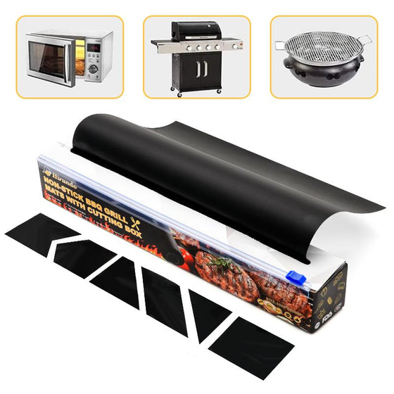BBQ-Grillmatte mit Schneidbox