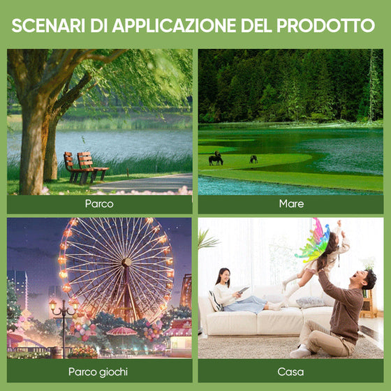 Elektrische Schmetterlingsflügel Kinder Spielzeuge für draußen