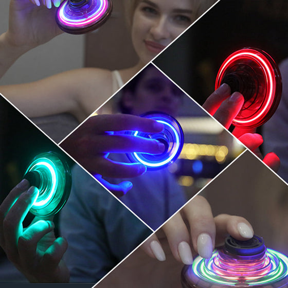 Induktionsspielzeug Fingerspitzen Upgrade Flying Gyro UFO