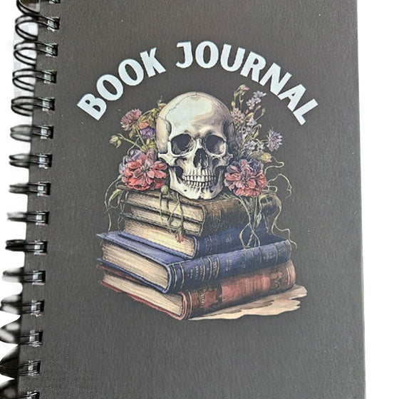 Totenkopf-Malbuch-Journal