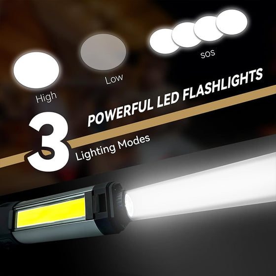 SAKER Verbesserte tragbare Campinglampe mit Stativ