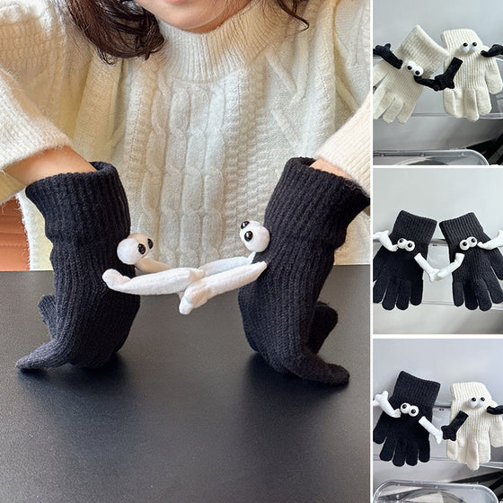 Winterwarme Magnethandschuhe