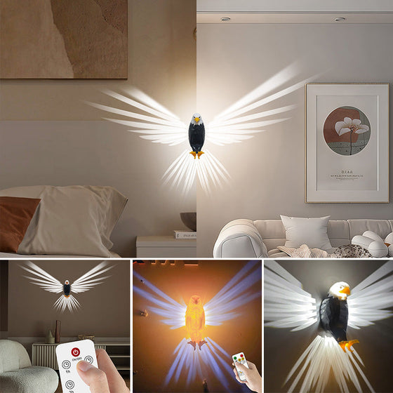 Weißkopfseeadler-Dekorations-Wandlampe