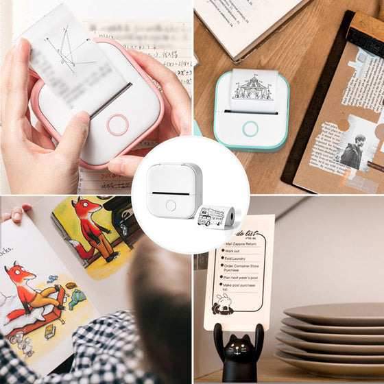 Tragbarer Mini-Bluetooth-Drucker