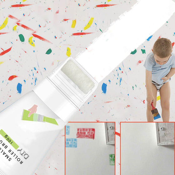 Kleine rollende Latexfarbe für die Wand