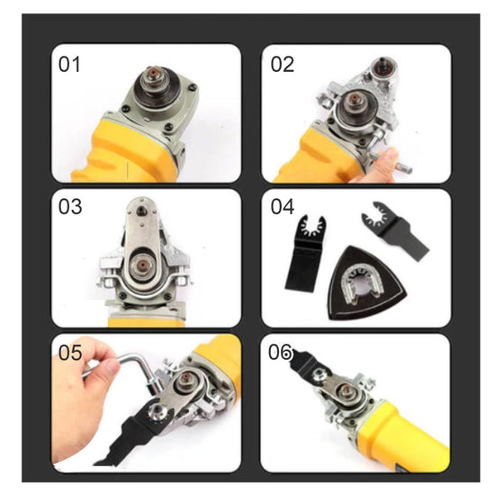 Winkelschleifer-Adaptersatz