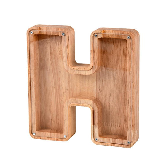 26 Englischem Alphabet Sparschwein