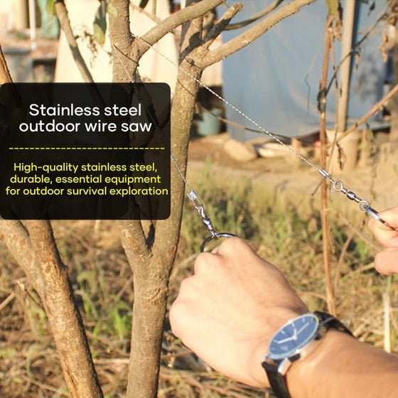 Multifunktionale Notfall-Stahldrahtsäge