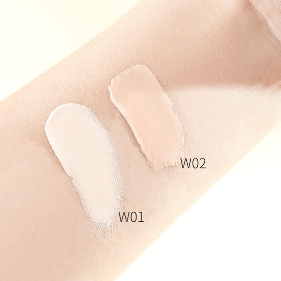 Leicht matte, langanhaltende Foundation