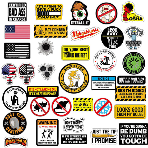 150 Nicht-wiederholende Aufkleber mit interessanten Mustern