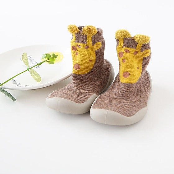 Cartoon-Tier-Kleinkind-Schuh-Socken
