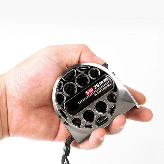 Stainless Steel Anti-corrosion Retractable Metric Ruler