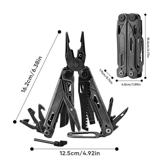 【sale60】24-in-1 Profi-Multifunktionswerkzeug mit Klappzange