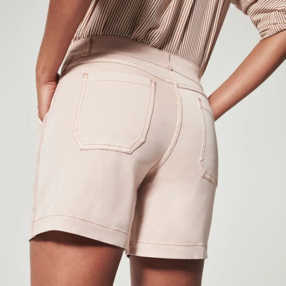 Stretch-Twill-Shorts für Damen