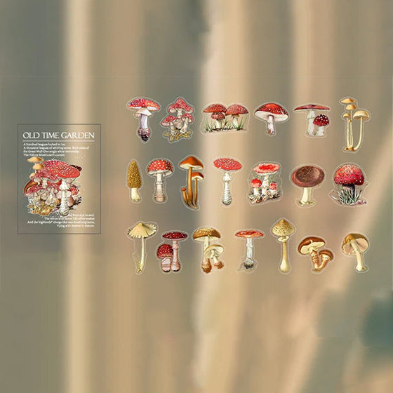 PET-Aufkleber-Set der Memory Garden-Serie