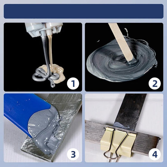 Hitzebeständiger wasserdichter Metallreparaturkleber