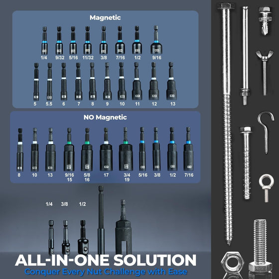 Saker Magnetischer Schlagschrauber-Satz