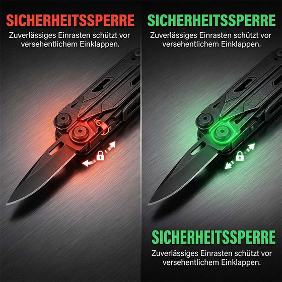 【sale60】24-in-1 Profi-Multifunktionswerkzeug mit Klappzange