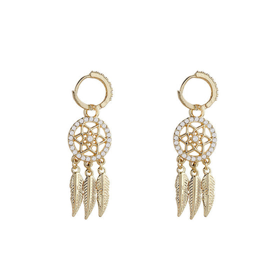 Dreamcatcher Dangle Earrings