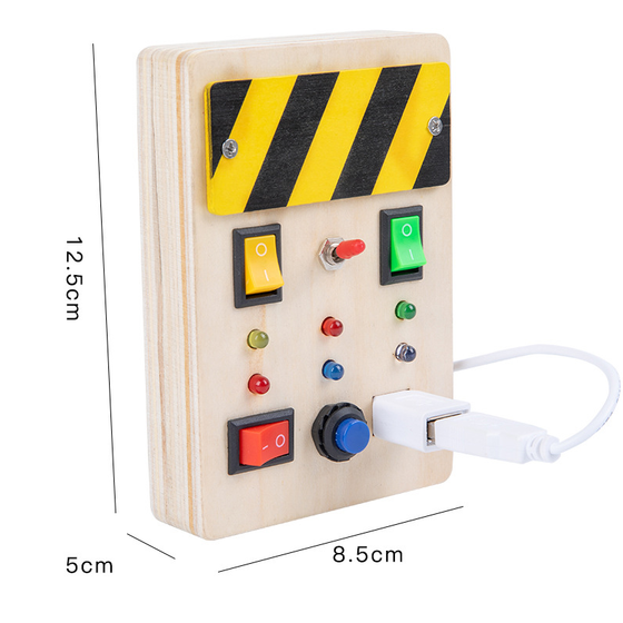 Elektronisches Busy Board für Kinder