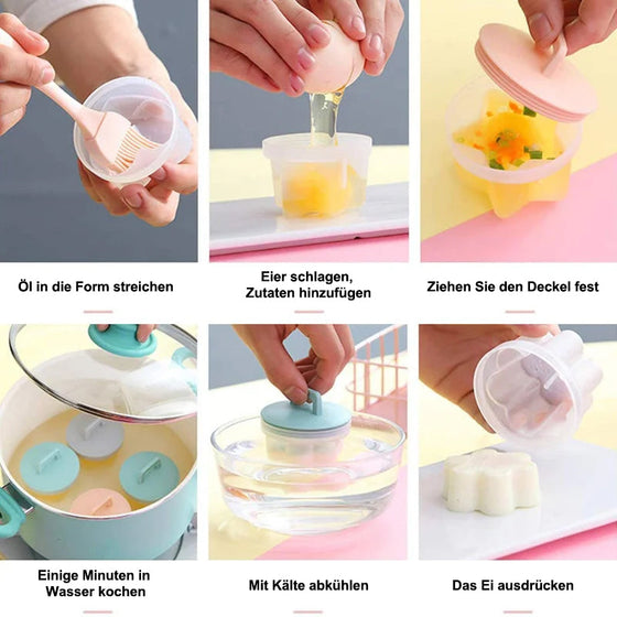 Niedliche Form für gekochte Eier