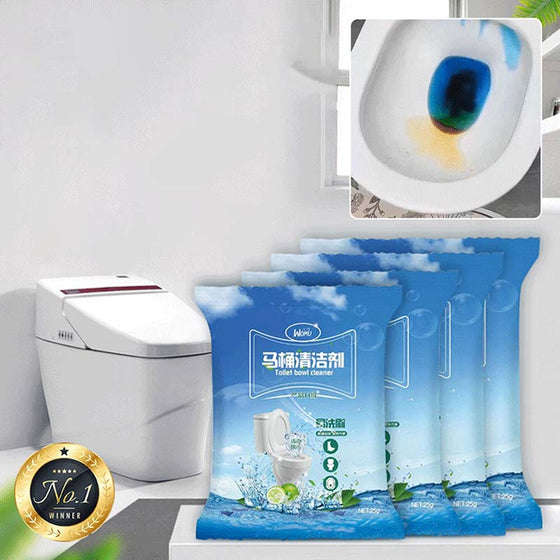 Kraftvoller Vergilbungs- und Kalkentferner für die Toilettenschüssel