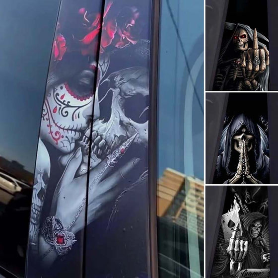 Sensenmann Auto Türaufkleber