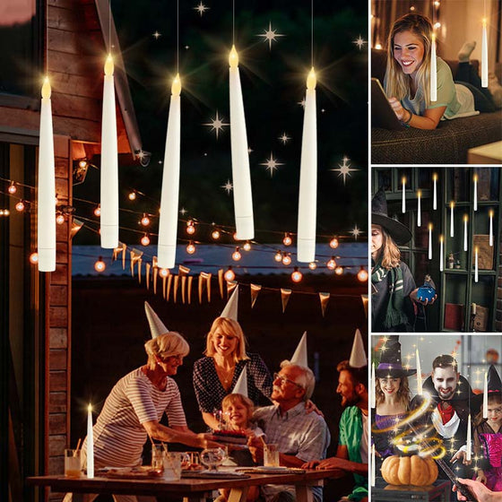 Flammenlose Taper Floating Kerzenlichter