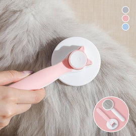 Selbstreinigende Bürste für Haustiere