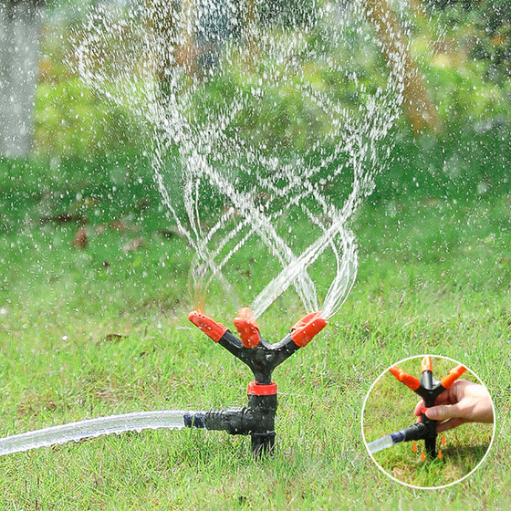360° rotierender Rasensprinkler