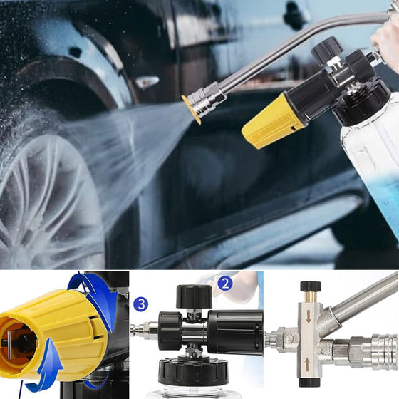 Schaumkanonen-Flaschenset