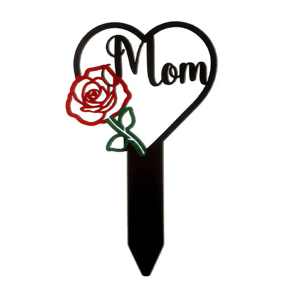 Friedhofs-Gedenkkreuzpfahl für Eltern