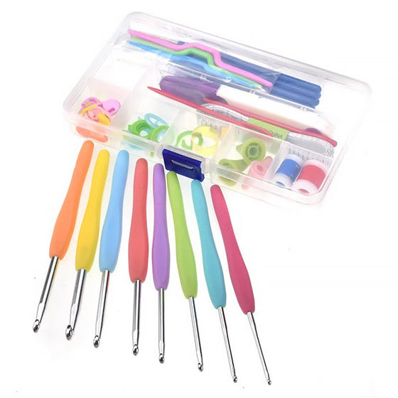 Ein praktisches Set Strick-Requisiten