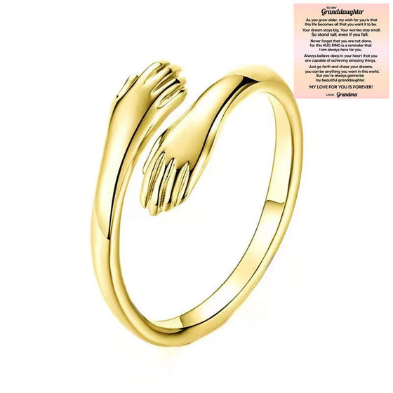 Bestes geschenk - umarmungsring