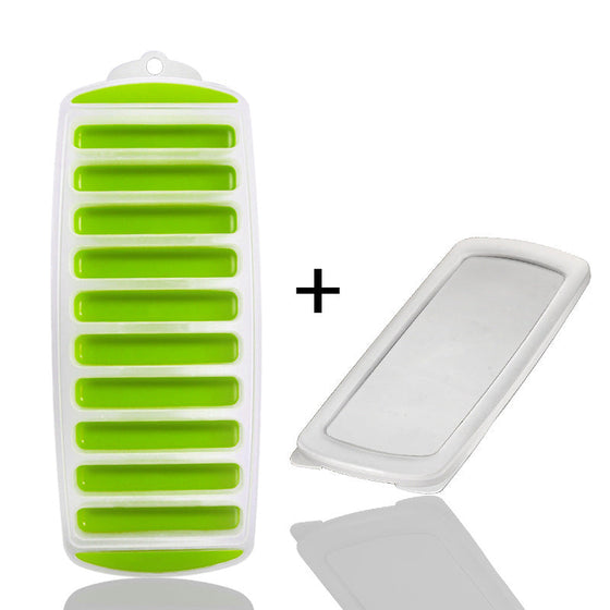 Langer zylindrischer Eiskasten