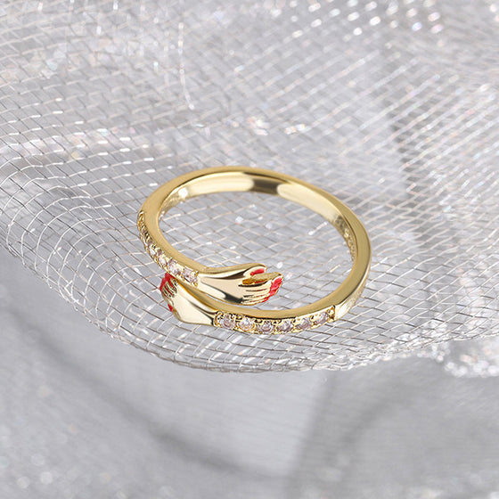 Bestes geschenk - umarmungsring