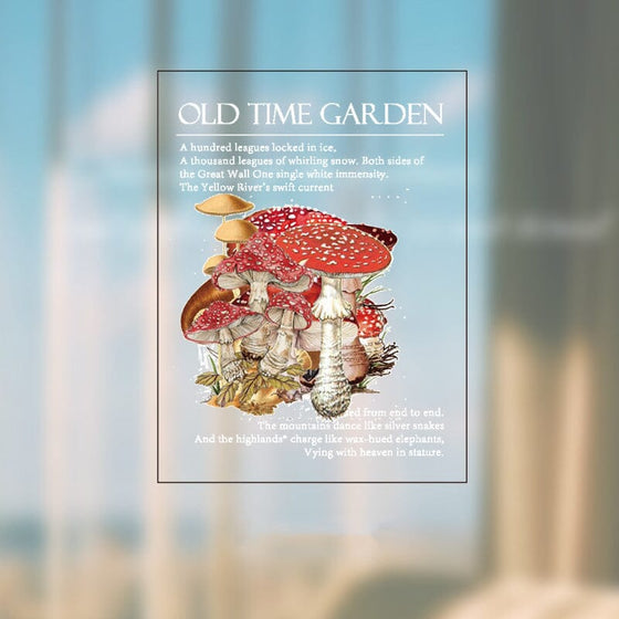 PET-Aufkleber-Set der Memory Garden-Serie