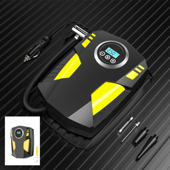 Tragbare Luftpumpe mit Digitalanzeige